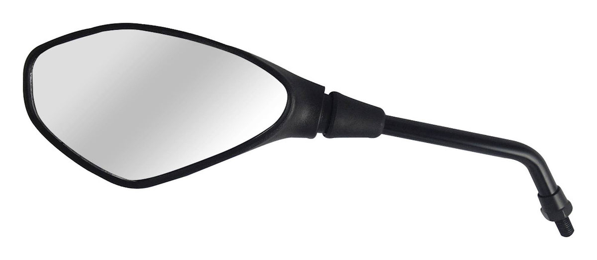 Bike It Black Falcon Mirrors Universal 10mm Thread Motorcycle