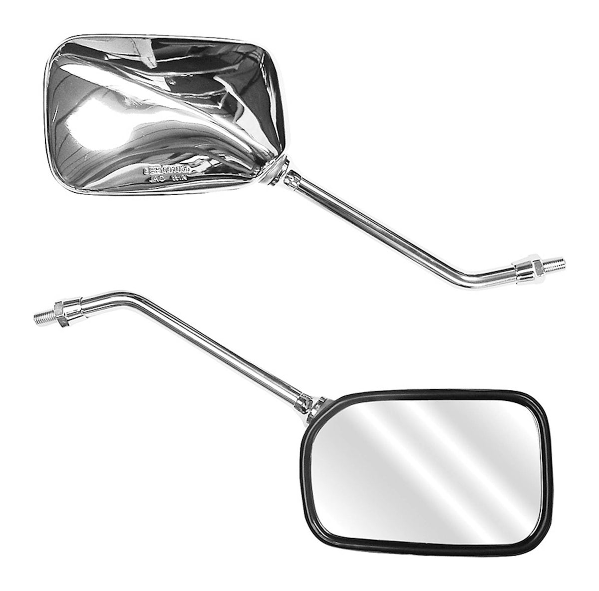 Bike It Classic Custom Universal Motorcycle Mirrors Pair 10mm Thread #UCC10