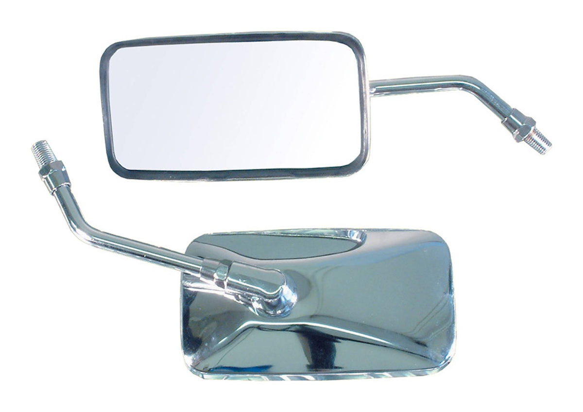 Bike It Custom Cruiser Right Hand Universal Motorcycle Mirror 10mm Thread