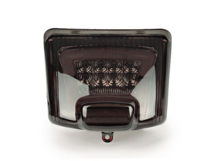 Vespa GTS GTV 125 250 300 (-2014) Moto Nostra LED Rear Tail Light - Black Smoked Lens