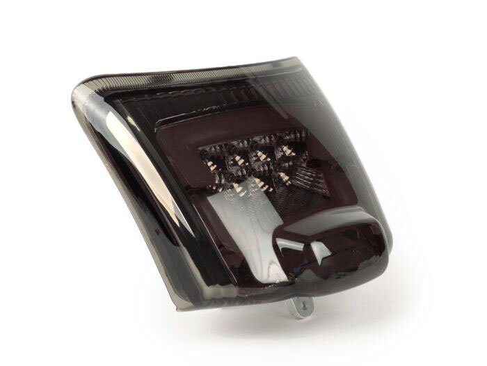 Vespa GTS GTV 125 250 300 (-2014) Moto Nostra LED Rear Tail Light - Black Smoked Lens