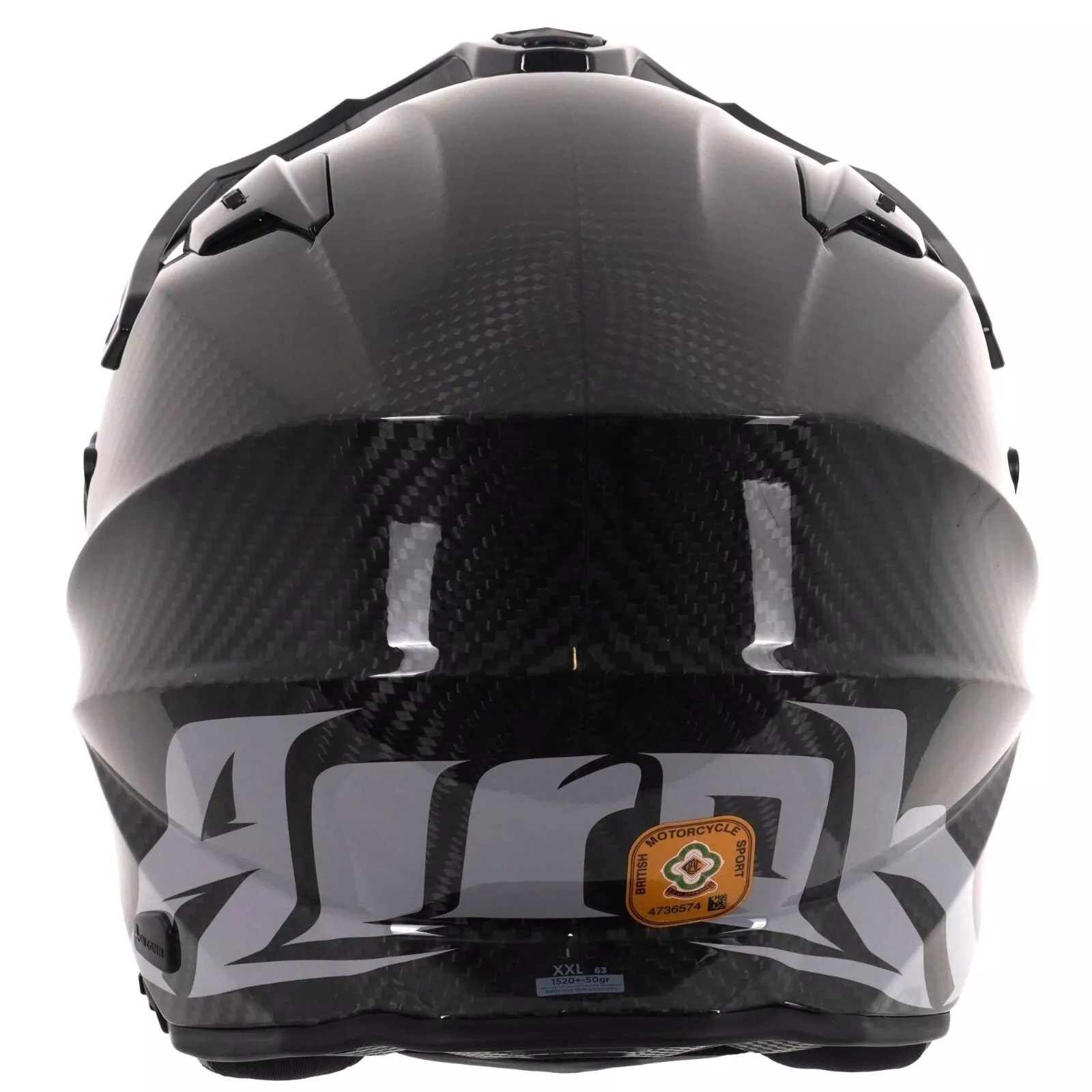 Airoh Commander 2 Adventure Motorcycle Helmet Full Carbon Gloss ECE 2206 Pinlock