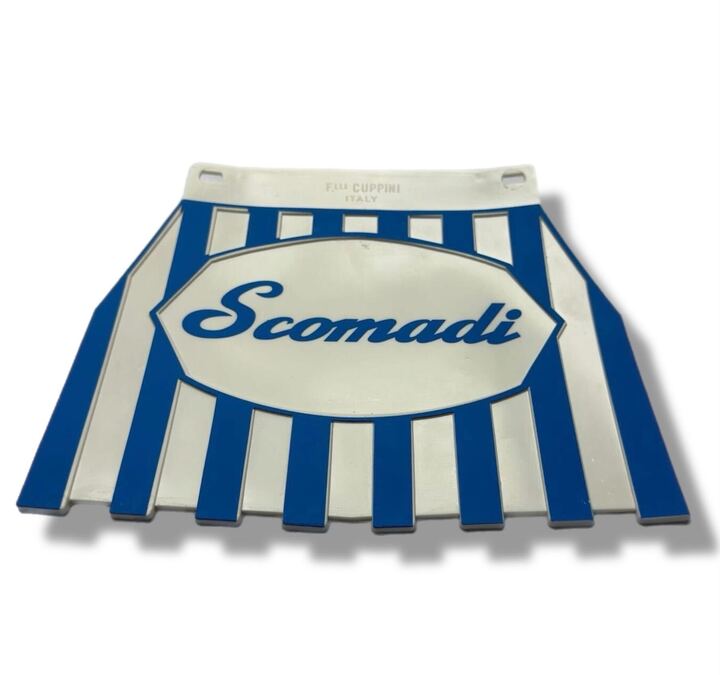 Scomadi TT TL GT Blue & White MudFlap - Cuppini