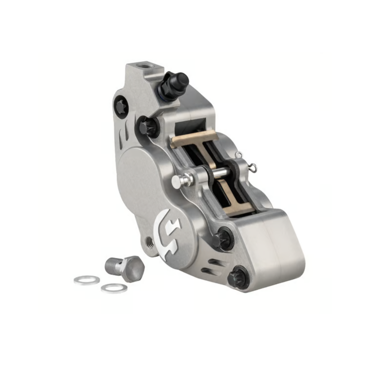 Vespa GTS/GTS SUPER/GTV/GT 125-300cc SIP Series Pordoi Front Brake Caliper - Silver