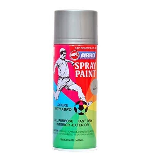 ABRO Spray Paint Hi Temp Aluminium 227gr - Beedspeed