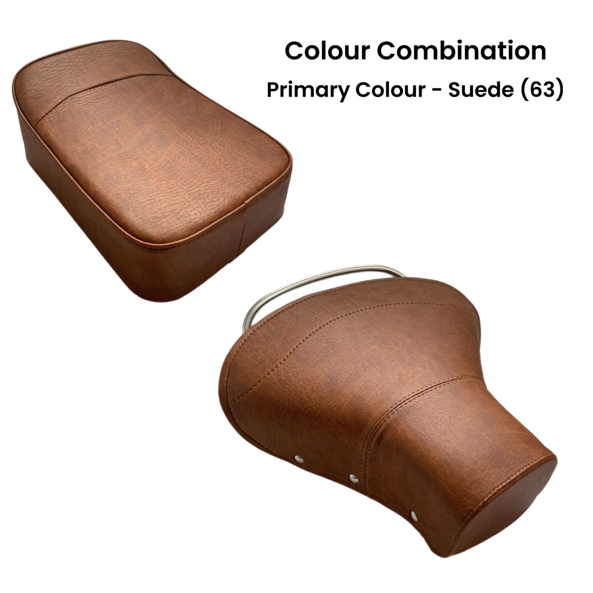 Vespa VBB Sportique Single Seat and Pad Set - Made To Order Custom Colours