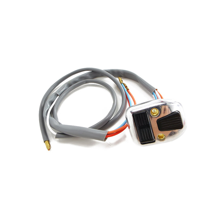 Scootopia Lambretta Late SX BECME Black Button Light Switch