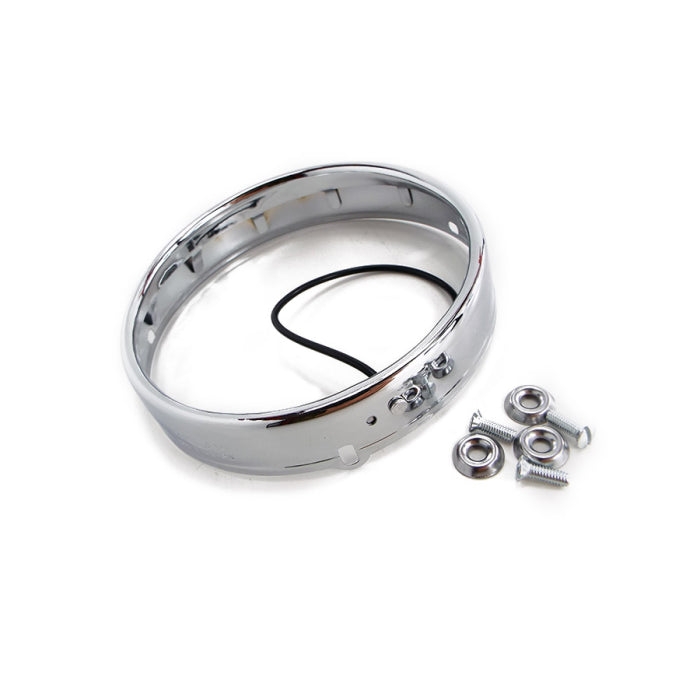 Scootopia Lambretta Series 3 LI Carello Headlamp Rim & Fixings