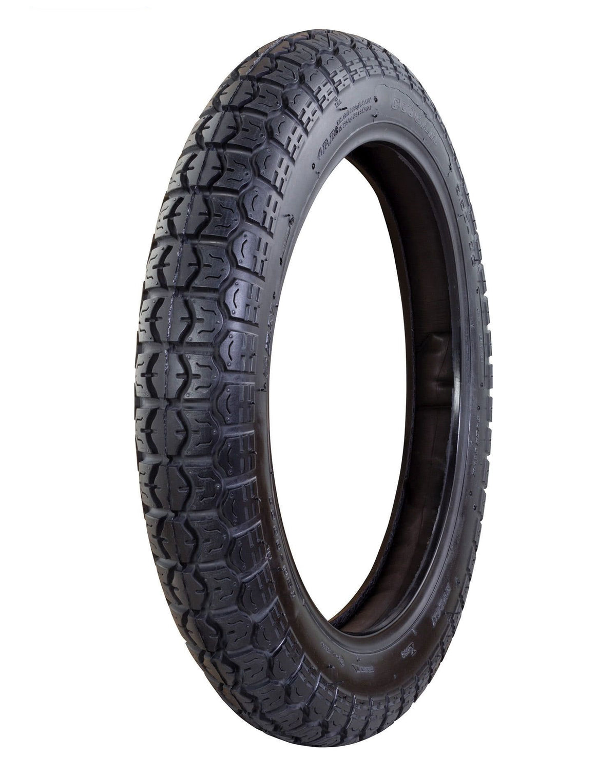 Cougar 350-16 Tubed Tyre - 876 Tread Pattern - Beedspeed