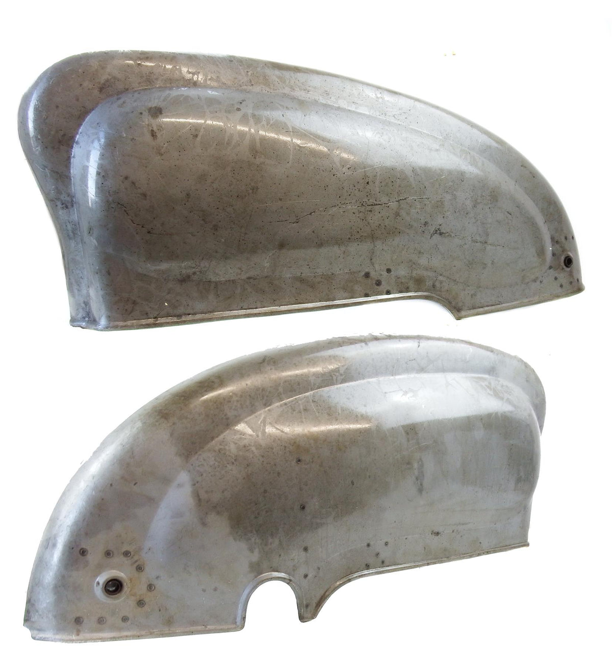 Lambretta Series 1 2 Li TV Side Panels - Bare Metal