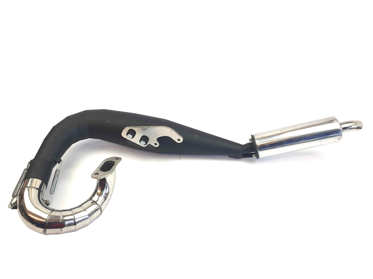 Lambretta Series 3 Li GP SX TV Sterling Expansion Performance Exhaust - Black