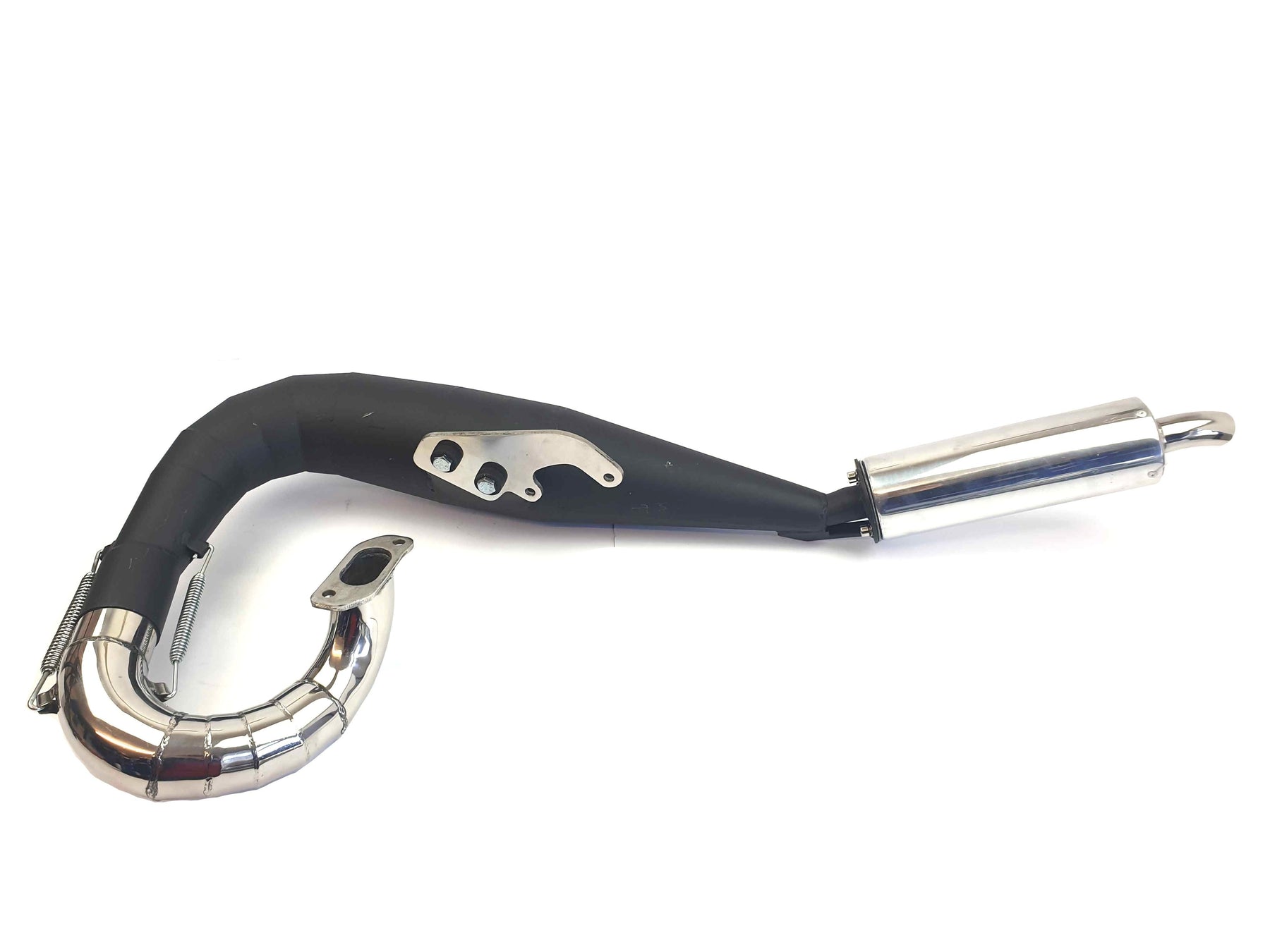 Lambretta Series 3 Li GP SX TV Sterling Expansion Performance Exhaust - Black