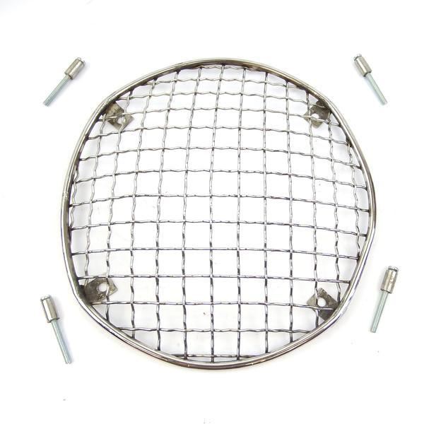 Lambretta Series 3 SX TV Li Special Headlight Grill - Stainless Steel