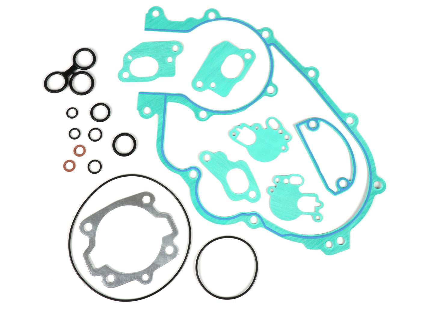 Vespa Super Sprint GT GL VNB VBA VBB 125 150 2 Port Largeframe BGM PRO Silicone Engine Gasket Set