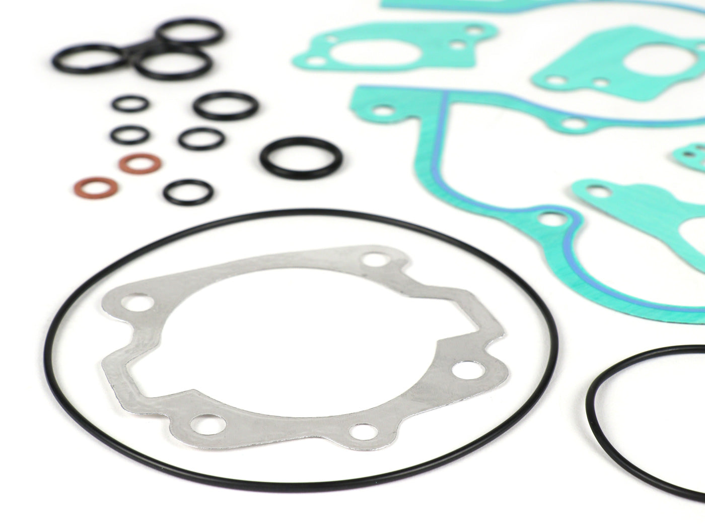 Vespa Super Sprint GT GL VNB VBA VBB 125 150 2 Port Largeframe BGM PRO Silicone Engine Gasket Set