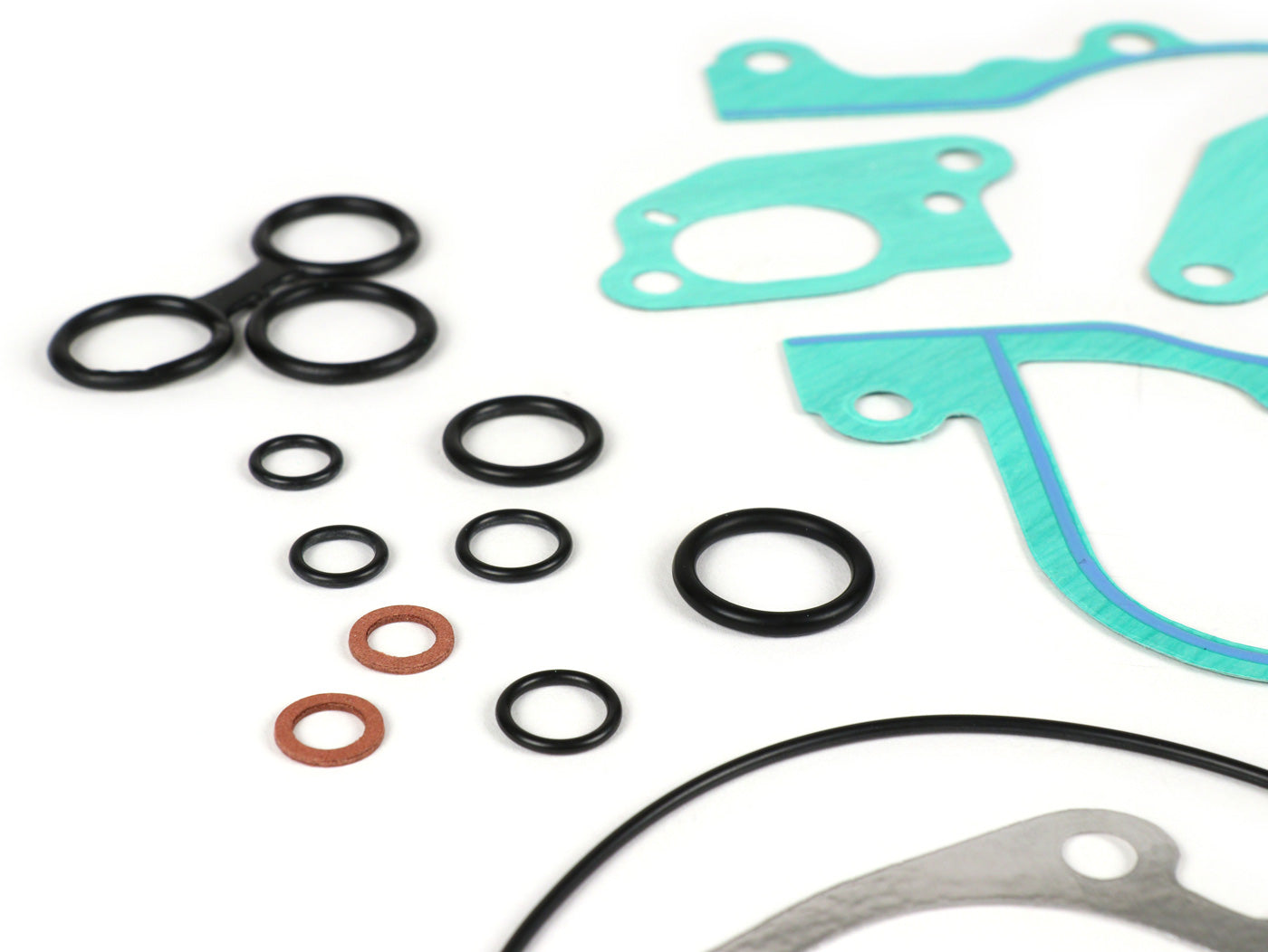 Vespa Super Sprint GT GL VNB VBA VBB 125 150 2 Port Largeframe BGM PRO Silicone Engine Gasket Set