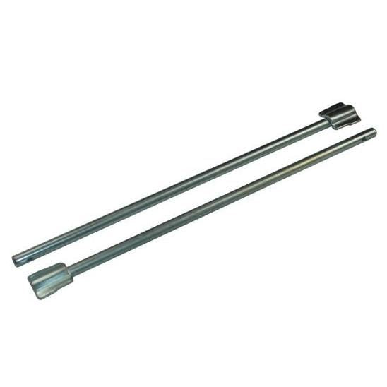 Lambretta - Handlebar Rods - Pair - Series 1 & 2 - For Plastic Pulleys