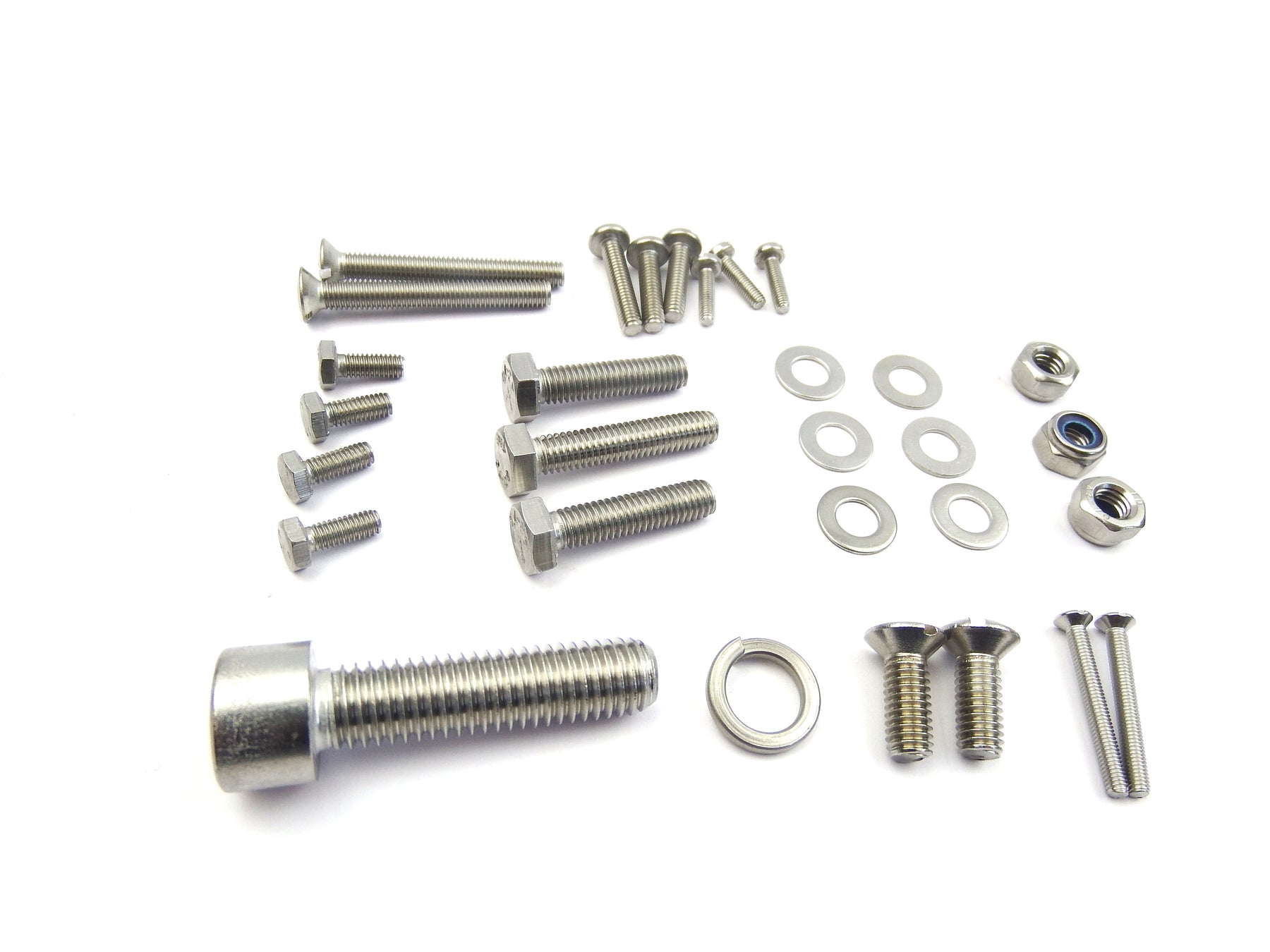 Lambretta Series 3 Li SX TV Headset Fixing Kit Stainless Steel