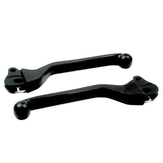 Vespa PX PE Rally Dog Leg Levers - Black