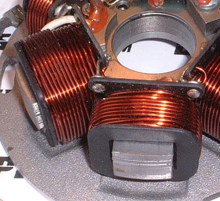 Lambretta - Stator Plate Lighting Coil