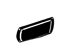 Lamp - Rear Light Chrome Knight Replacement Lens