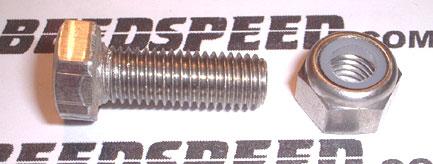 Lambretta - Floor Runner Rear - Dog Leg Fixing Screw Kit - M7 ss