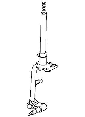 Vespa - Fork - Front Fork - Including 20mm Axle - T5