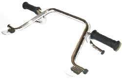 Automatic - Footrests - Pillion - Faco - ET2/ET4 - Chrome