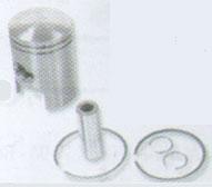 Piston Kit - 50cc - 40mm - 12mm Pin -  Standard - Gilera, Piaggi