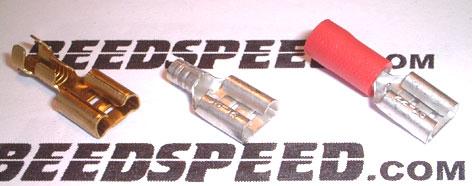 Terminal - Insulated Terminal - Spade M8 Female - Blue