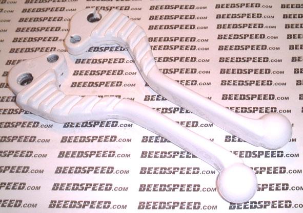 Vespa - Handle Bar Levers - Dog Legs - White