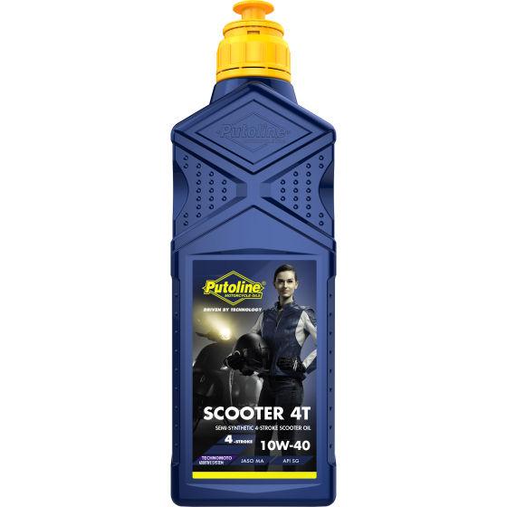 Oil - Putoline - Scooter 4T Four Stroke Oil Synthetic - 1L 10/40