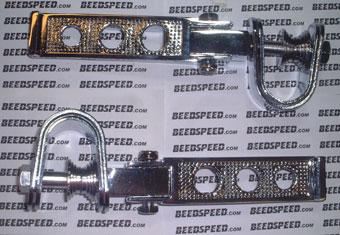Footpegs - Chrome With Holes
