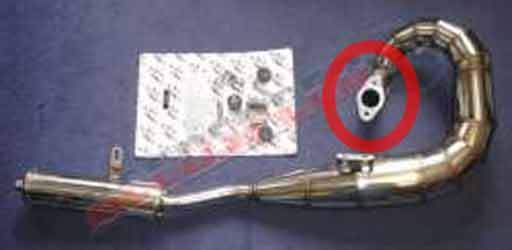 Exhaust - Flange - For Scorpion - Lambretta TS1,Imola,Monza S/S