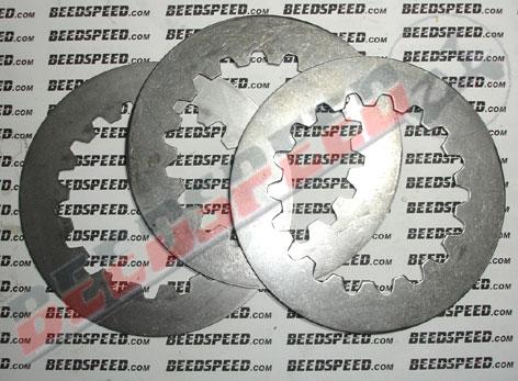 Vespa - Clutch - Plate Steels - Set Of 3 - Late Type Cosa Clutch