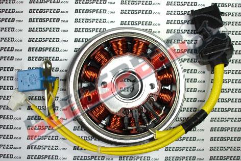 Electrical - Stator Plate and Flywheel - Piaggio/Gilera Leader 1