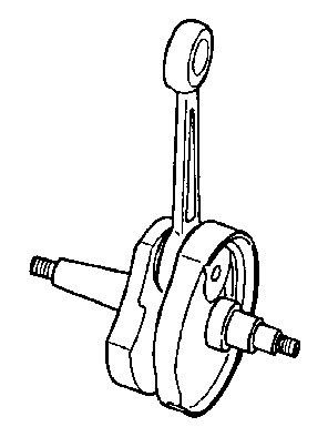 Vespa - Crankshaft - PK125XL - Piaggio/Indian