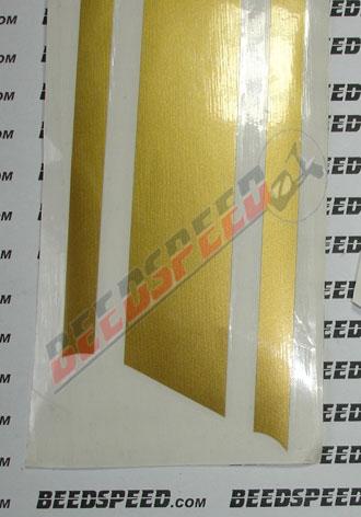 Lambretta - Side Panel Stripes - GP - Gold