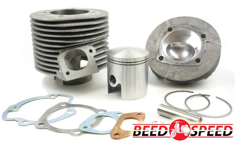 Lambretta - Barrel / Piston And Head 175cc to 200cc Kit - Alloy