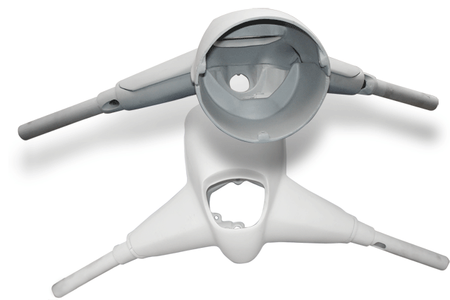 Lambretta - Headset - Li Series 3 with Dropped Handlebars