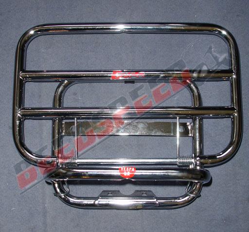 Automatic - Body Work - Vespa LX - Chrome Rear Carrier - FACO