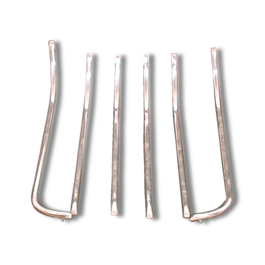 Vespa VBB Sportique Floor Runner Kit - Polished Stainless Steel