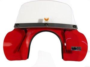 Automatic - Windscreen - Vespa LX - MOD Flyscreen - Black/Blue/R