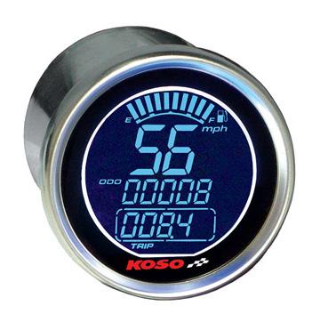 Speedo - Digital - KOSO - Black Edition - Speed/Odo/Trip/Fuel