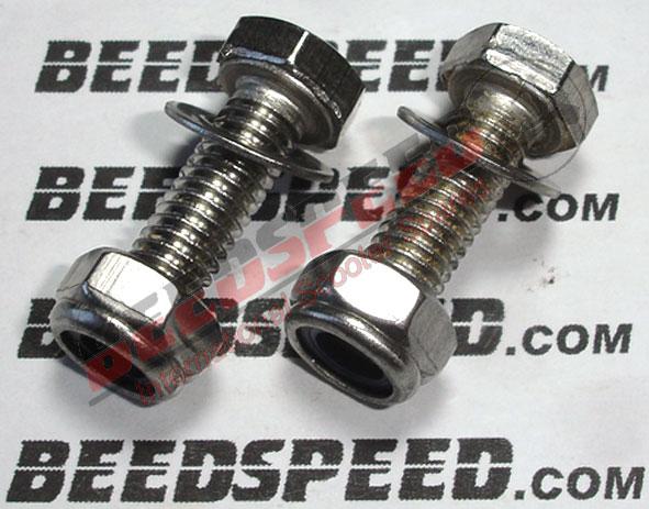 Lambretta - Floor Runner Rear - Dog Leg Fixing Screw Kit - M6 ss