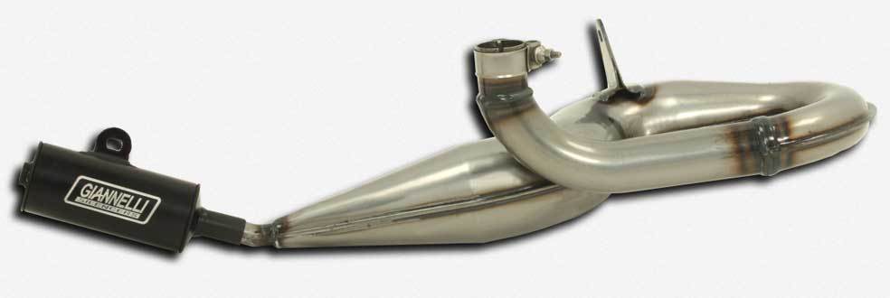 Exhaust - Giannelli - Sports - Vespa P125X/PX125/PX150/LML2T