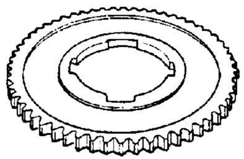 Vespa - Gearbox - Gear Cog 4th - LML 4T - 35 Tooth