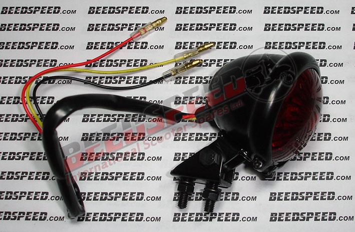 Lamp - Rear Light - LED - Marker Lamp Size - Black - Red Lens