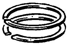 Vespa - Piston Rings - For Polini 210cc Alloy Kit - 68.8mm -P200