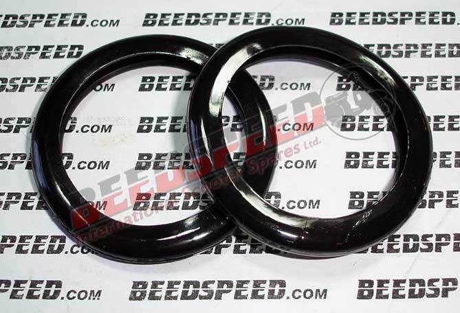 Twistgrips - Balloon Grips - Outer Rings - Pair - Black